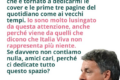Un italiano su tre sceglie di non votare. Lo chiamiamo “deluso”.