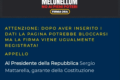 MELONELLUM LA SCHIFORMA . ANCORA UNA VOLTA SIAMO CHIAMATI A DIFENDERE LA COSTITUZIONE. Continuiamo a sottoscrivere la petizione al Capo dello Stato a questo link.