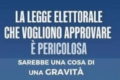 Legge elettorale. Come la vedo io.                           La ricetta del governo, cialtronaggine e vittimismo.