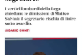 Quest'anno il raduno di Pontida si tiene direttamente nel garage di casa sua.