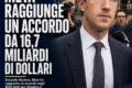 META, ACCORDO FINO A 18 MILIARDI DI DOLLARI NEGLI USA
