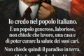 POPOLO ABBIAMO BISOGNO DI PERSONE CON LE PALLE